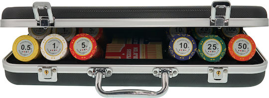 Pokeritems Set 300 Jetoane De Poker Numerotate 14gr În Valiză Cu 2 Pachete