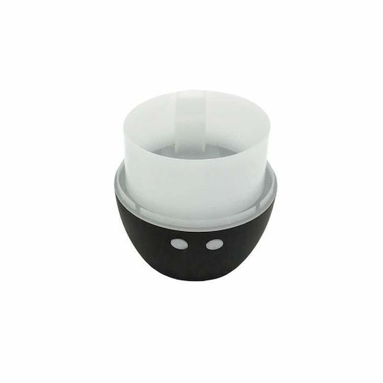 Siks Aromatherapy Diffuser Ultrasonic Humidifier Led Lights White Brown