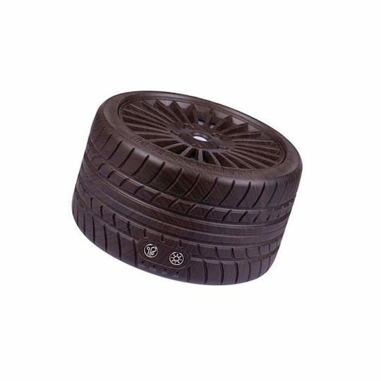 Siks Tire-shaped Humidifier Aroma Diffuser Air Purifier Dark Wood
