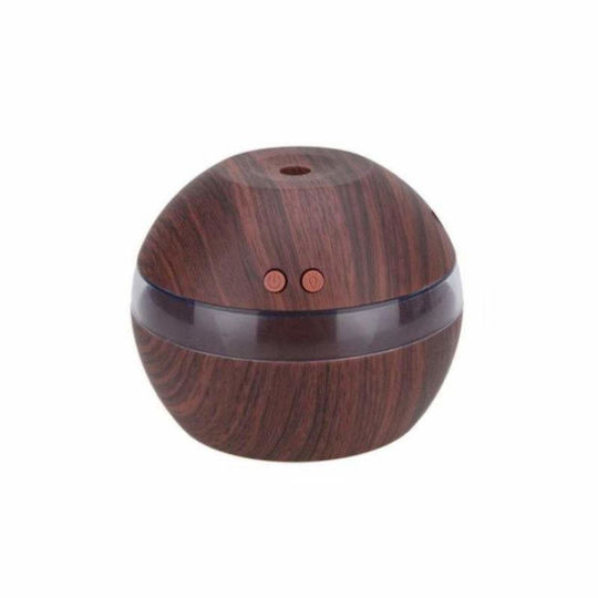 Siks Aromatherapy Humidifier Essential Oil Diffuser Usb Powered Dark Wood Color