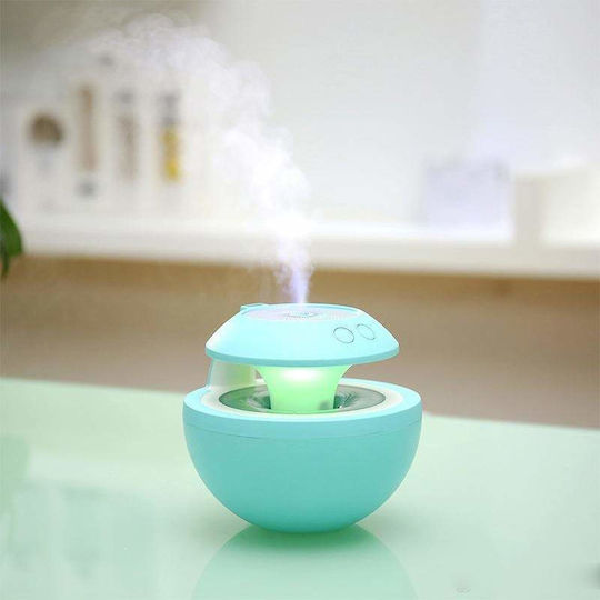 Siks Aroma Diffuser Humidifier 400 Ml Projector Lamp Turquoise