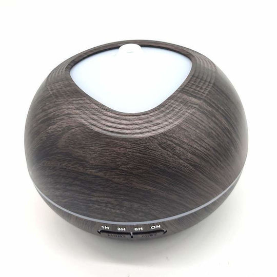Siks Triangular Humidifier Aroma Diffuser 400 Ml Dark Wood
