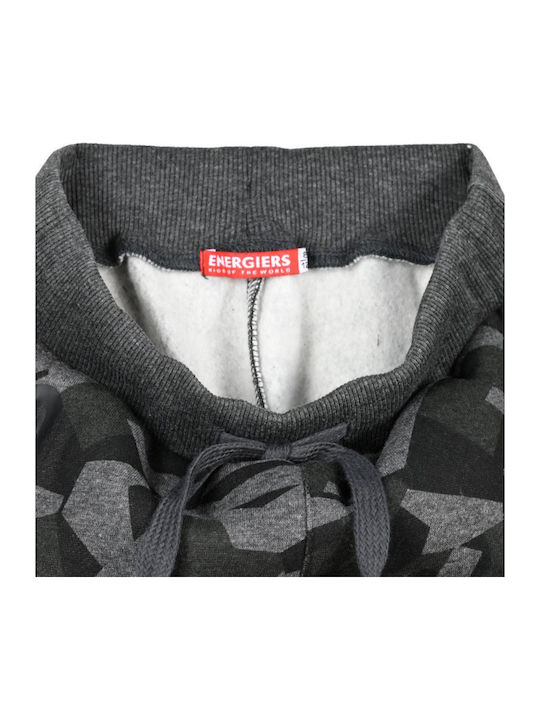 Set Trening Pentru Copii Cu Jachetă Negru Army Style