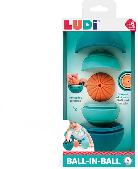 Ludi Μπάλα από Σιλικόνη για 6+ Μηνών