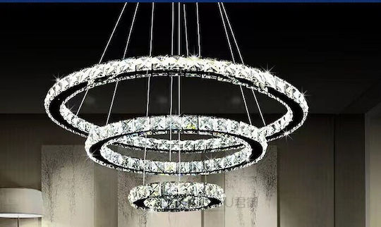 Lightex LED Κρεμαστό Φωτιστικό Καφέ 400εκ.