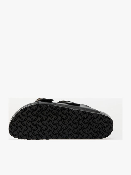 Arizona Big Buckle Flip Flops in Sandal Style in Black Colour