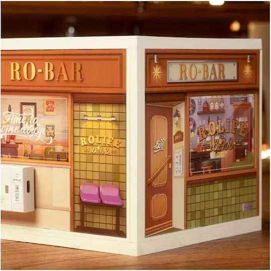 Robotime Παιχνίδι Κατασκευών Leisurely Cheers Bar για Παιδιά 8+ Ετών
