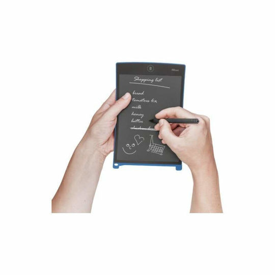 Tabletă grafică Siks 8.5 inch ideală pentru note, schițe, mesaje fără hârtie, negru albastru