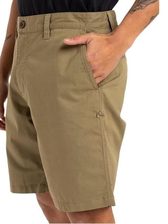 Bermudă de Bărbați Chino Olive