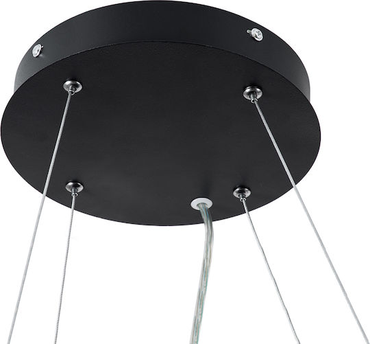 GloboStar Kamala Pendant LED Panel 67W with Warm White Light