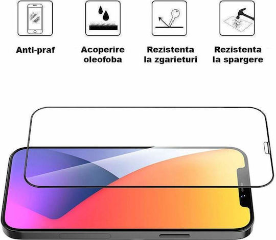 Folie de sticlă Siks pentru Iphone 12 Mini Aplicare ușoară Anti-amprentă Duritate 9H Transparentă