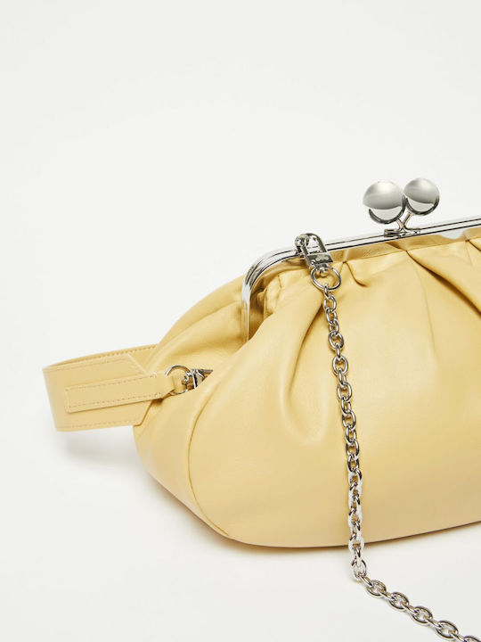 Cubico Leather Women's Bag Crossbody Yellow