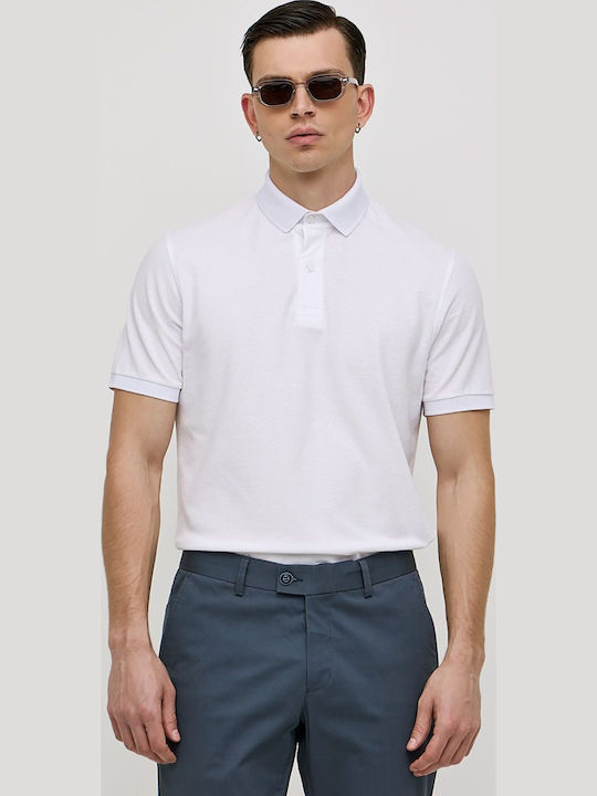 Polo Short Sleeve Blouse White