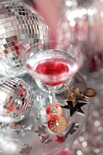 PartyDeco Partyglas 6 Stück