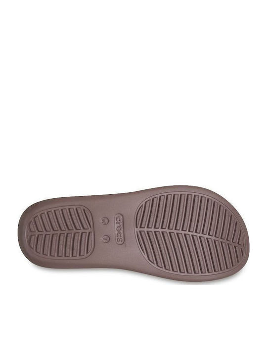 Getaway Women's Platform Flip Flops Brown