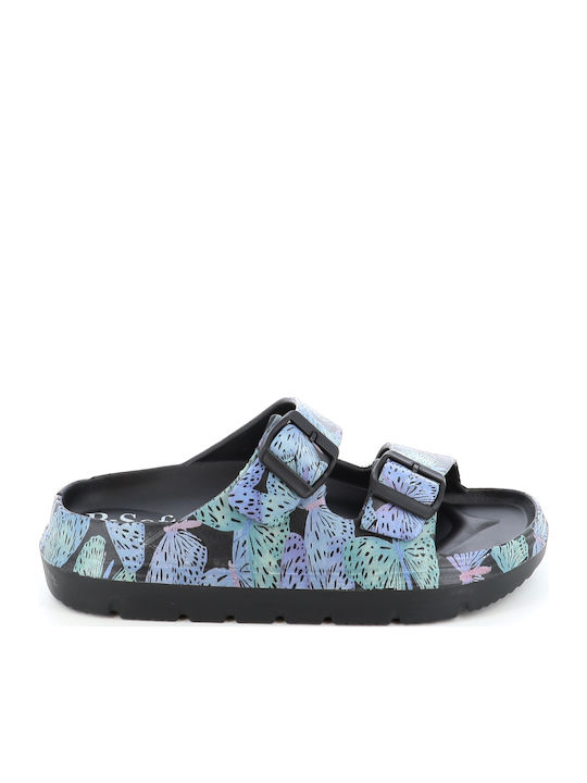 Flip Flops in Sandal Style in Black Colour 216/23074_BLACK