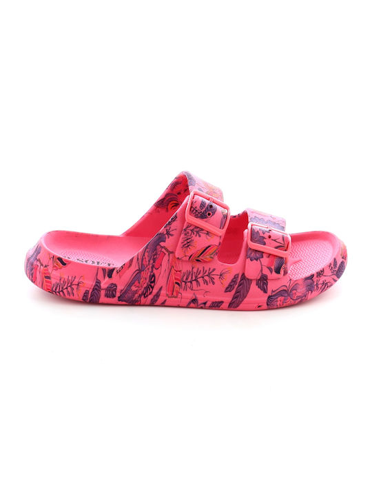 Flip Flops in Sandal Style in Fuchsia Colour 218/20822_FUCHSIA