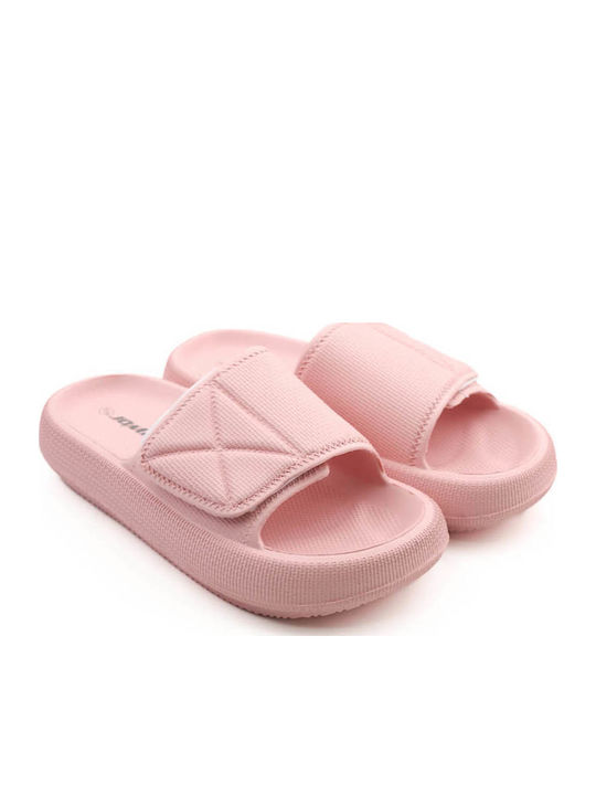 Pink Slides Adjustable Strap