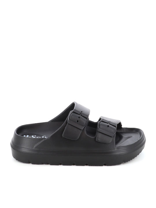 Damen Zehentrenner Stil in Schwarz Farbe 216/23076_MAUR