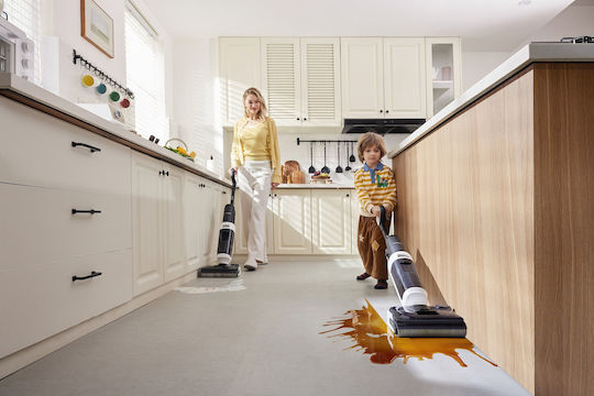 Tineco Floor One Switch S6 Stretch Plus Electric 2 in 1 Stick & Handheld Vacuum White