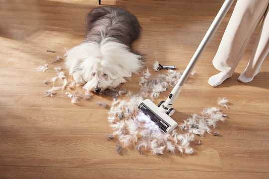 Tineco Floor One Switch S6 Stretch Plus Electric 2 in 1 Stick & Handheld Vacuum White