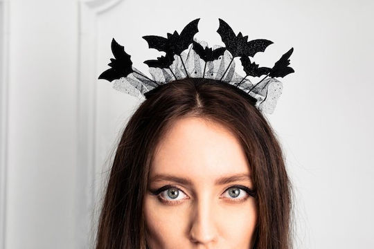 Metallic Bat Headband
