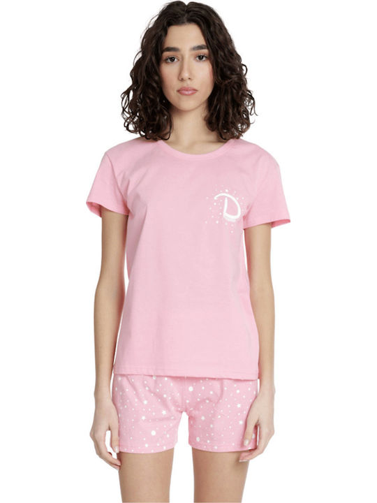 Dreams by Joyce Summer Women's Pyjama Set Pink