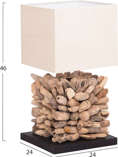 HomeMarkt Twiggy Lustră Decorativă cu Soclu pentru Bec E27 Alb
