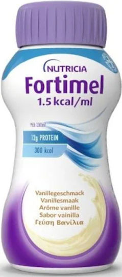 Nutricia Fortimel Protein 1.5kcal Συμπλήρωμα για Αδυνάτισμα 4 x 200ml Βανίλια