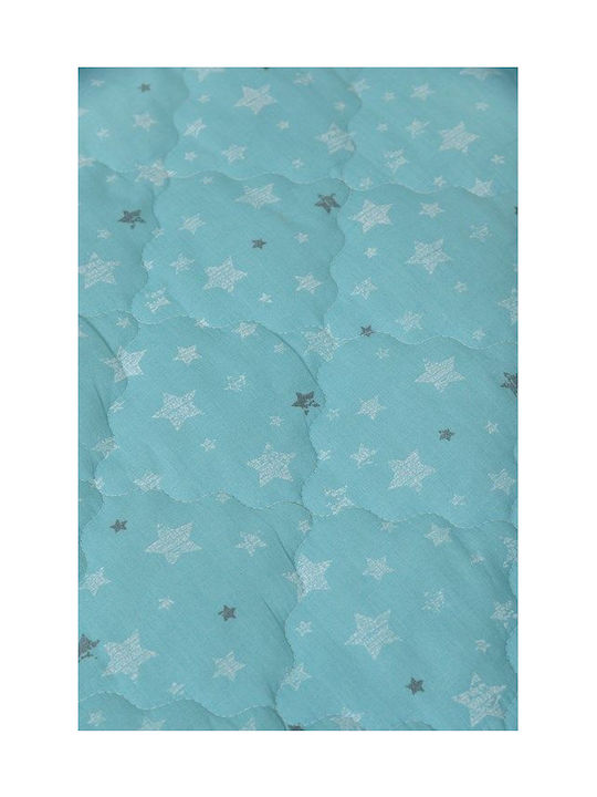 Viokarpet Set Kids Quilt Single with Pillowcase Blue 160x240cm 67939