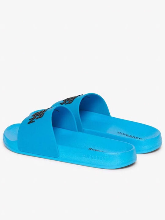 Men's Slides Blue
