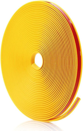 Protective Decorative Rim Rings Adhesive Made Flexible Plastic Yellow