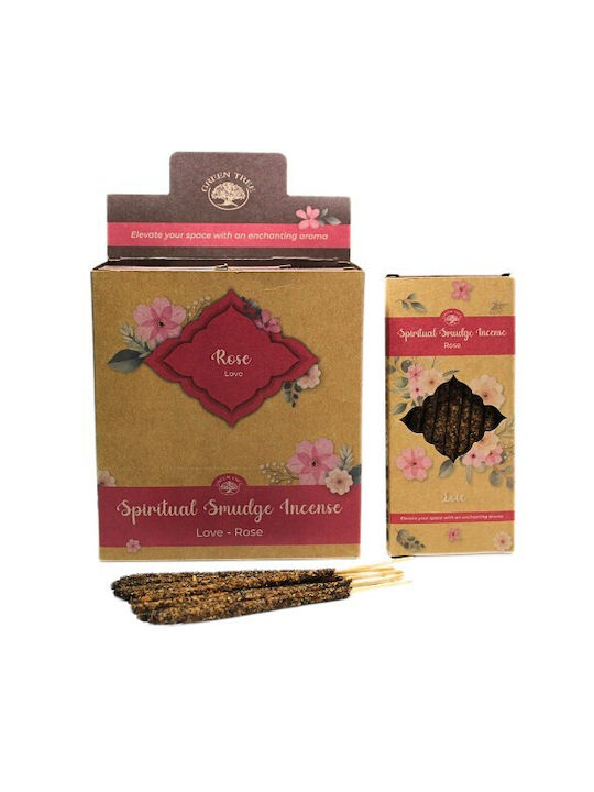 Tămâie Trandafir Spiritual Smudge Dragoste Trandafir 8 bucăți