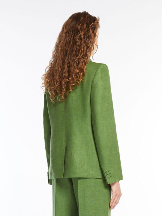 Weekend Maxmara Γυναικείο Σακάκι Πρασινο