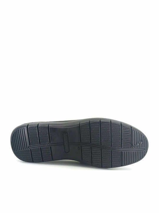 Men's Leather Moccasins Black