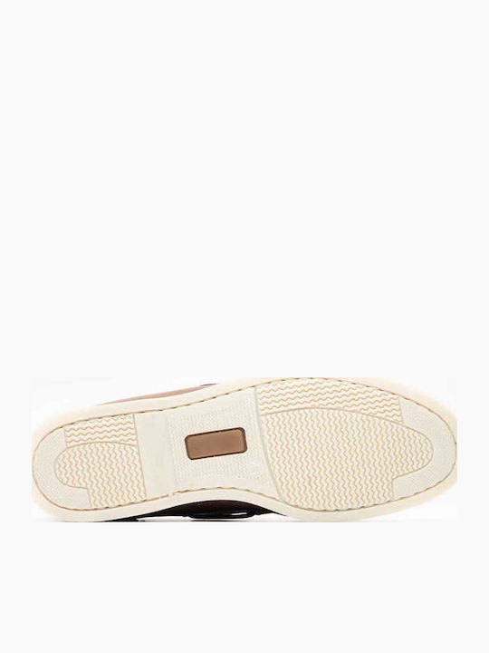 Leder Herren Mokassins in Braun Farbe