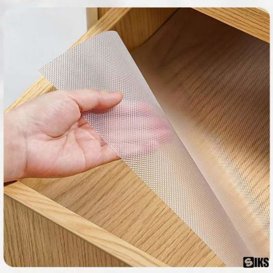 Siks Protective Film Drawers Shelves Racks Waterproof Material 45 X 150 Cm White