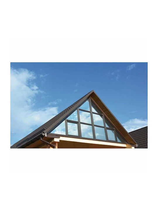 Siks Reflective Film Interior Windows Mirror Effect Uv Solar Protection 60x300cm Blue Grey