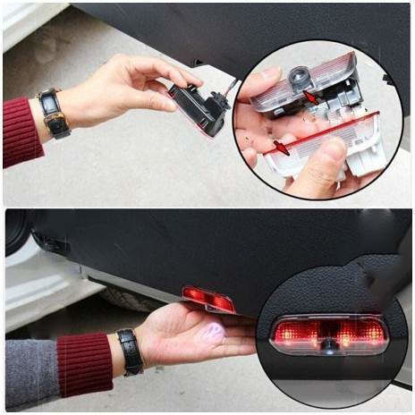 Set Lămpi Logo Ușă LED Siks2 Model BMW Dz