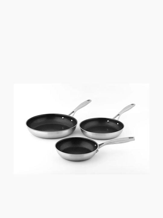 Carl Schmidt Sohn Duramax Tigaie Din Oțel Inoxidabil Cu Capac Cu Acoperire Ceramică 20cm