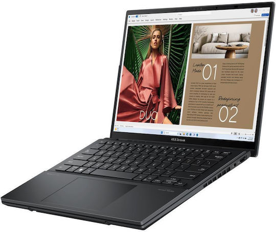 Asus ZenBook Duo 14 OLED UX8406CA-PZ009W 14" Touchscreen 120Hz (Ultra 9-285H/32GB/2TB SSD/W11 Home) (US Keyboard)