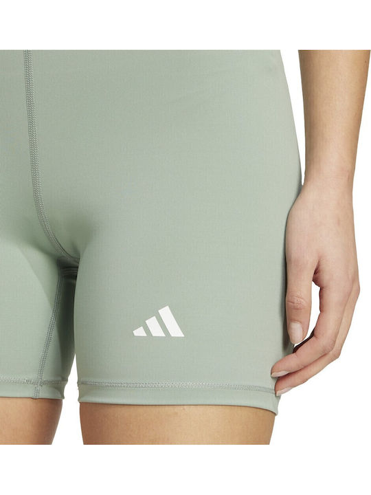 Training Damen Fahrrad Leggings Formendefinition Grün