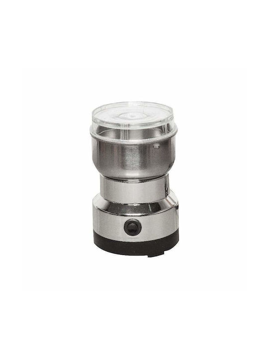 Set Electric Râșnițe Condimente Inox în Culoare Argintiu 10cm 1buc