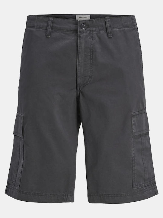 Ανδρική Βερμούδα Cargo Asphalt Gray