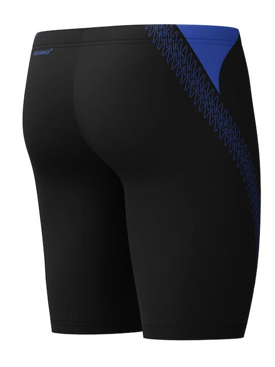 Speedo Hyperboom Splice 00303815334 Renn-Jammer Badeanzug Schwimmen Schwarz