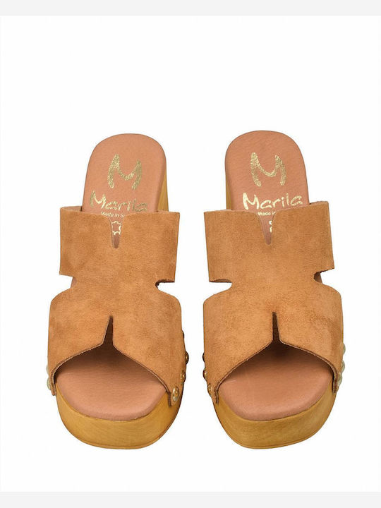 Sandals Tabac Brown
