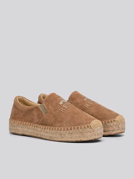 Nash Women's Suede Espadrilles Beige