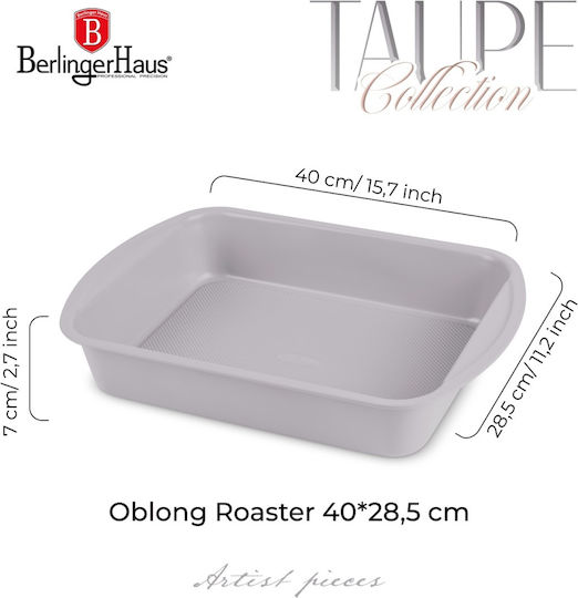 Berlinger Haus Backform Aus Rostfreiem Stahl Mit Antihaftbeschichtung 28,5x40cm
