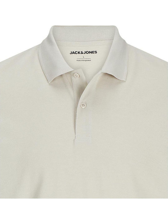 Short Sleeve Polo Shirt Moonbeam