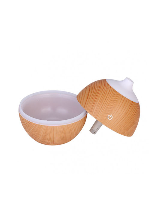 Lumini LED Dispozitiv de aromaterapie Ultrasonic cu temporizator Verde 130ml